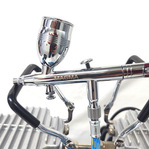 Aerograf AB183K AB-183K AB 183K z kompresorem dwutłokowym do malowania 30T zestaw lakierniczy zdjęcie nr 7