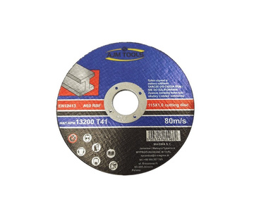 Tarcza do cięcia stali metalu 115x1,0 tarcze 115mm 10 sztuk  AJM TOOLS zdjęcie nr 1
