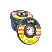 Tarcza lamelowa 125 gr60 P60 inox tarcze do stali nierdzewnej listowe lamelka wachlarzowa płytkowa płytkowe