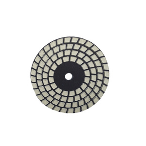 Tarcza diamentowa rzepik na sucho 100 mm TPP400 Q2 szlifowania gres gresu kamień granit marmur poler polerowania polerska fazowania zdjęcie nr 4