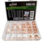 Podkładki miedziane zestaw sortownik 300 podkładka