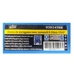 Zestaw do wyciągania świec żarowych 8-10mm 1064F urwanych zdjęcie nr 3