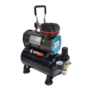 Zestaw Aerograf AB130 0,2 I 0,3 AB-130 wysoka jakość do aerografii AIRBRUSCH AB 130 + Kompresor z butlą do aerografu TC-88T zdjęcie nr 7