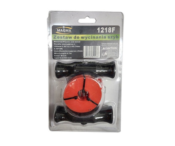 Zestaw do wycinania szyb samochodowych demontażu narzędzi uchwyt - linka 1218F zdjęcie nr 7