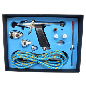 Aerograf AB116 3 zbiorniki 4 dysze areograf wężyk AB-116 AB116AK zdjęcie nr 2