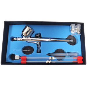 Aerograf AB130 3 dysze 0,2; 0,3; 0,5 AB-130 AB 130 wysoka jakość do aerografii AIRBRUSCH zdjęcie nr 7