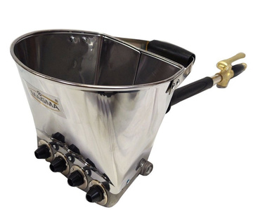 Tynkownica pneumatyczna do ścian z metalowymi dyszami model 011DA agregat + Króciec szybkozłączka z gwintem wewnętrznym GW 1/2" zdjęcie nr 5