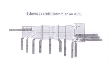 Noże tokarskie 25x25mm 11szt. kpl nóż tokarka zdjęcie nr 5