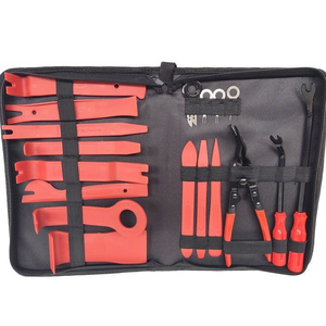 Ściągacz do tapicerki, radia 19e. 1220F + zestaw kluczy do demontażu pinów wyjmaki i złączy instalacji elektrycznych zdjęcie nr 4