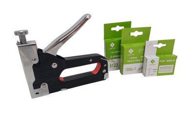 Zszywacz tapicerki metalowy 4-14mm Taker + 2000 szt zszywek zdjęcie nr 3