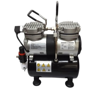 Aerograf AB-180K AB180K 4 dysze z kompresorem dwutłokowym do malowania 30T zestaw lakierniczy zdjęcie nr 4