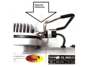Aerograf TG135 do malowania paznokci z kompresorem TG-135 zdjęcie nr 2