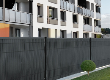 Listwy ogrodzeniowe pionowe wąskie 153x250cm RD05 Antracyt komplet zdjęcie nr 7