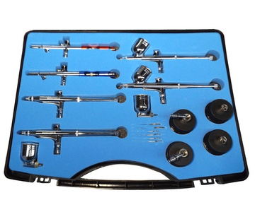 Zestaw 6 aerografów TG612 + kompresor z butlą 30T TG-612 zdjęcie nr 7