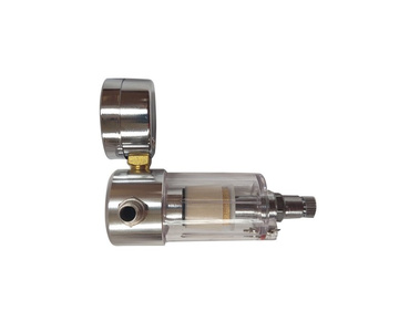 Filtr powietrza z odwadniaczem i manometrem separator AC2000 z zegarem 1/8 zdjęcie nr 6