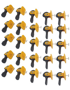 System poziomowania płytek 50 elementów klipsy CRJCL50 wielokrotnego użytku zdjęcie nr 2