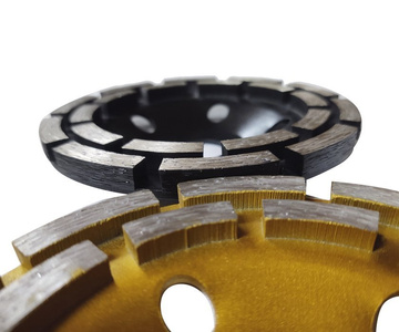 Tarcza diamentowa garnkowa 125x22 segmentowa PREMIUM MPDR125 7mm głowica do szlifowania betonu podwójny segment zdjęcie nr 6