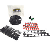 Zestaw do nawadniania ogrodu 25 m zraszania kurtyna