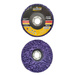 Dysk krążek tarcza 125 do usuwania rdzy farby włosy murzyna włóknina fioletowa tarcza do szlifowania metalu 125mm tarcze ściernica do czyszczenia piast zdjęcie w nawigacji nr 3
