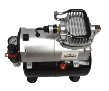 Aerograf 134S kompresor z butlą mini zestaw malarski TG134S TG-134S zdjęcie nr 2