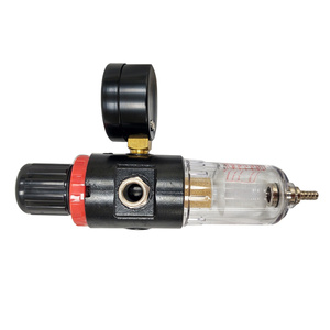 Reduktor z odwadniaczem filtr cisnienia odwadniacz zespół uzdatniania powietrza blok powietrzny 1/4" AFR-2000 separator zdjęcie nr 10