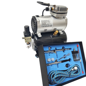 Aerograf AB208K AB-208K AB 208K 3 dysze z wężykiem do malowania BEZ LOGO zdjęcie nr 6