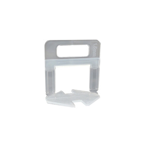 Zestaw system poziomowania płytek 030254NB klipsy 1,5 mm 500 szt + system poziomowania płytek 030253NB kliny 100 szt zdjęcie nr 2