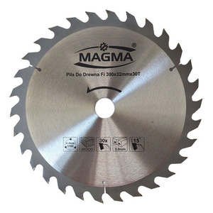 Piła tarcza tarcze do cięcia drewna 300mm 30T z widią 300x32 30/25,4/22,2/20 mm x 30 zębów widiowa Magma 300x32x30t zdjęcie nr 3