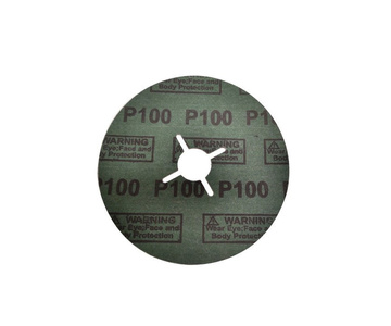 Krążek fibrowy tarcza fibrowa do szlifowania metalu drewna pcv pakiet 25 szt. fibra granulacja 100 zdjęcie nr 18