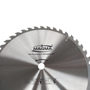 Piła tarcza tarcze do cięcia drewna 500mm 40t z widią 500x32 mm x 40 zębów widiowa Magma 500x32x40t red 30 mm 25,4 mm 22,23 mm 20 mm 500x30 500x25,4 500x20 zdjęcie nr 4