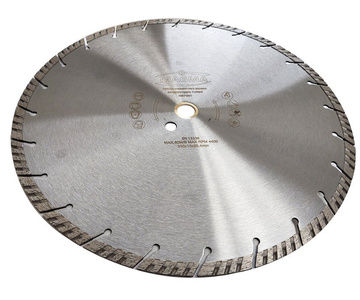 Tarcza diamentowa segmentowa turbo do cięcia betonu 350x25,4 MSP351 Magma MSP 350x25,4 350 x 25,4 350x25,4mm zdjęcie nr 4