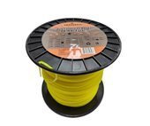 Żyłka tnąca do kosy gwiazdka pięciokąt 187m 2,7mm  vein 2,7MM  colorful star 187 m TRIMMER LINE