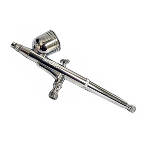 Aerograf AB-130K AB130K AB 130K kompresor z butlą zestaw malarski mini zdjęcie nr 13