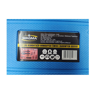 Zestaw do naprawy urwanych świec żarowych M8 I M10 SC0101 zestaw do demontażu urwanych świec żarowych zdjęcie nr 4