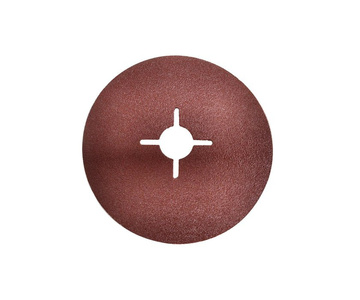 Krążek fibrowy fi 125 tarcza fibrowa do szlifowania metalu drewna pcv pakiet 25 szt. fibra granulacja 80 zdjęcie nr 6