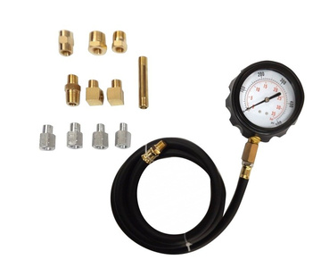 Tester ciśnienia miernik oleju dużo końcówek TU-11 adaptery próbnik 12 el.zestaw UK Wave Box Oil Pressure Meter Tester 1009G zdjęcie nr 6