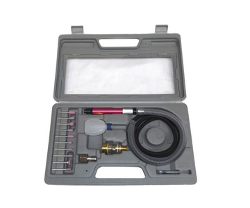 Szlifierka pneumatyczna micro palcowa mini trzpieniowa AT010K + zestaw frezów trzpieniowych 3mm GPS30 zdjęcie nr 6