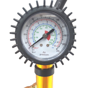 Pistolet do pompowania kół z manometrem z długa końcówką TIR TG5A zdjęcie nr 7