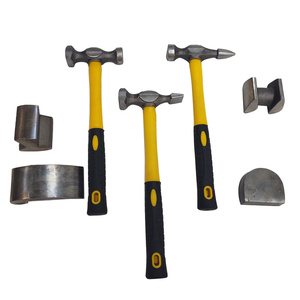 Młotki blacharskie kowadełka zestaw blacharski 7el młotek młotków kowadło 1007F 7PCS Professional Sheet Metal Hammer Set zestaw blacharski 02640   zdjęcie nr 22