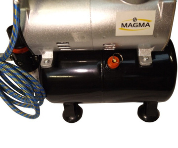 Kompresor do malowania z butlą 3l TC-20T z aerografem TG-203S zdjęcie nr 2