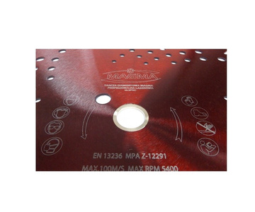 Tarcza diamentowa laserowa do betonu MAGMA 350 x 15 x 25,4 MLSP351 350mm kamień polny MLSP 350x25,4 350 x 25,4 350x25,4mm zdjęcie nr 3
