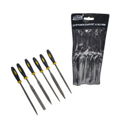 Zestaw komplet pilników iglaków pilniki iglaki 6szt JX-160-6 zgrubne Mini zestaw pilników do drewna Tarniki stalowe