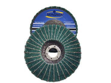 Tarcza tarcze do metalu 07 125 włóknina satyniarek satyniarki twarda zdjęcie nr 6