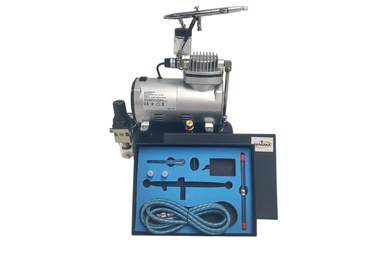 Kompresor aerograf TG182k zestaw do malowania do aerografii sprężarka TG-182K zdjęcie nr 12