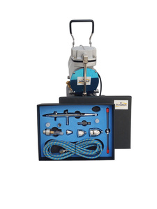 Aerograf AB-183K AB183K AB 183K + kompresor z butlą TC-20T zestaw pneumatyczny lakierniczy zdjęcie nr 33