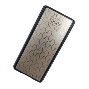 Osełka dwustronna do noży kamień szlifierski ostrzenia ostrzałka 2 gradacje ostrzałka diamentowa zdjęcie nr 2