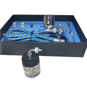 Aerograf 134K kompresor z butlą zestaw do malowania AB-134K zdjęcie nr 11