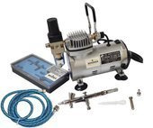 Kompresor do aerografów TC20C + aerograf TG208  TG-208