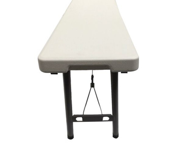 Stół cateringowy / campingowy składany + 2 ławki kateringowy ogrodowy do ogrodu bankietowy zestaw biesiadny zdjęcie nr 5