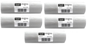 5 x rolki 600 sztuk Paclan Expert reklamówka reklamówki na rolce jednorazówka zrywki 5 kg 6,7 mic rolka